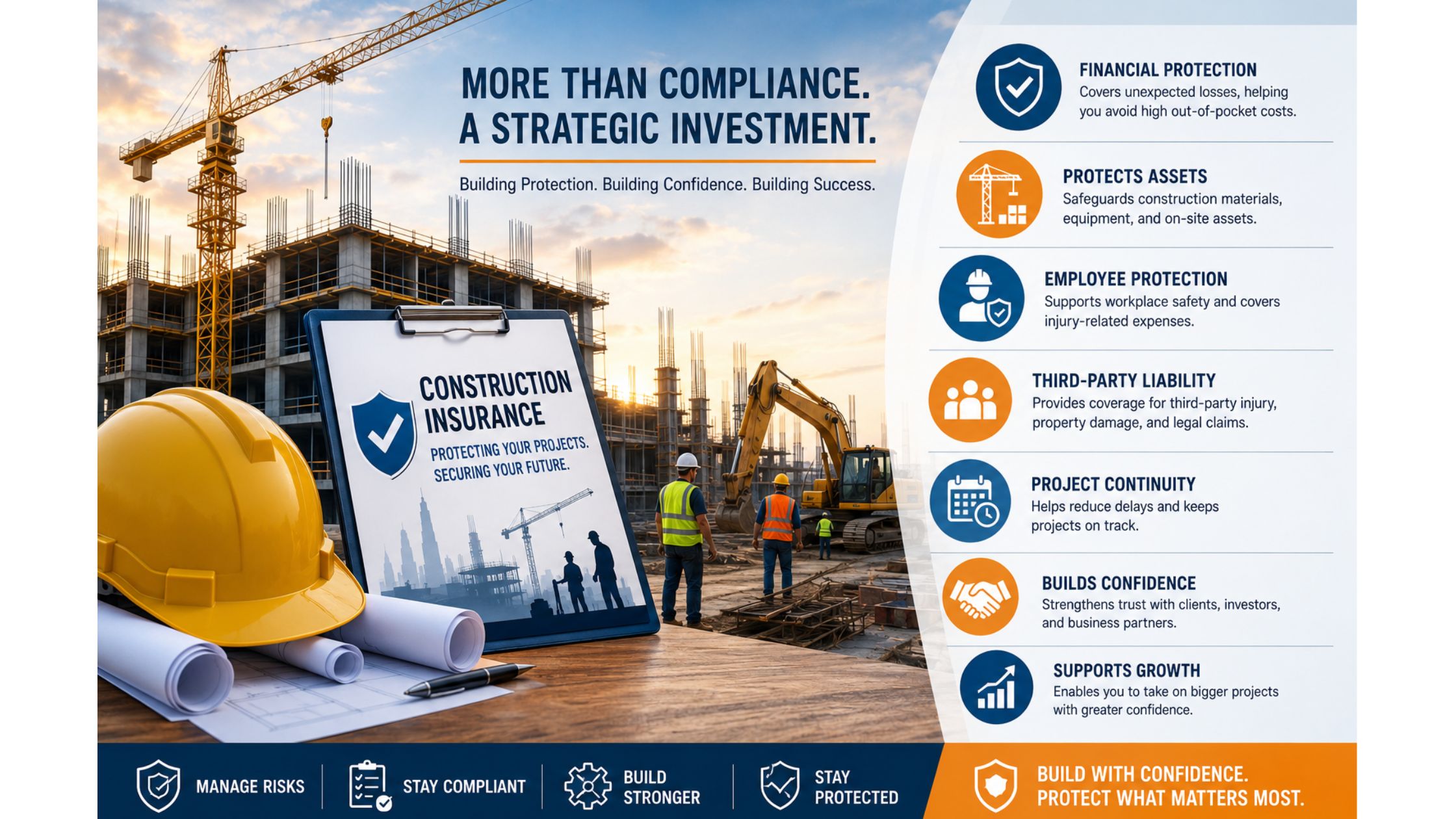 Why CAR Insurance Is Essential for Infrastructure Project